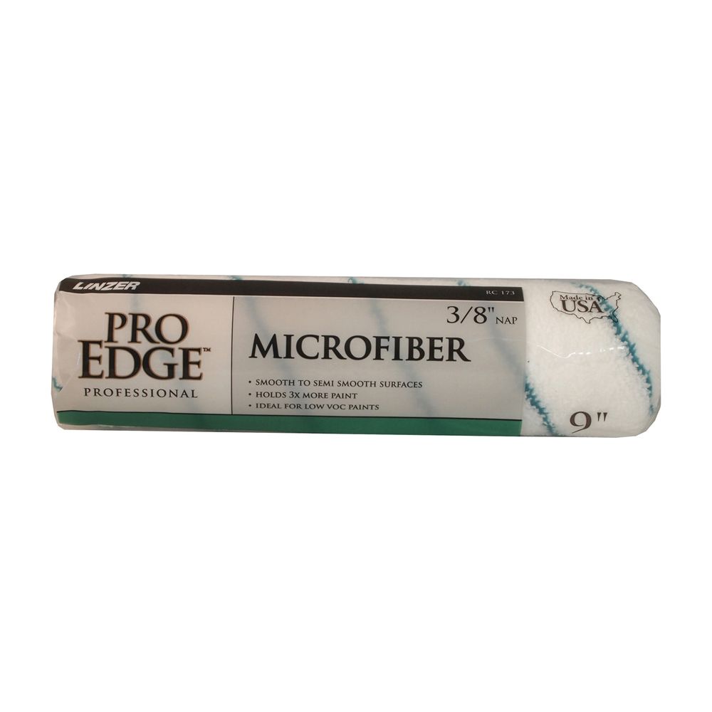 Linzer 9 in. x 3/8 in. Microfiber Roller Cover