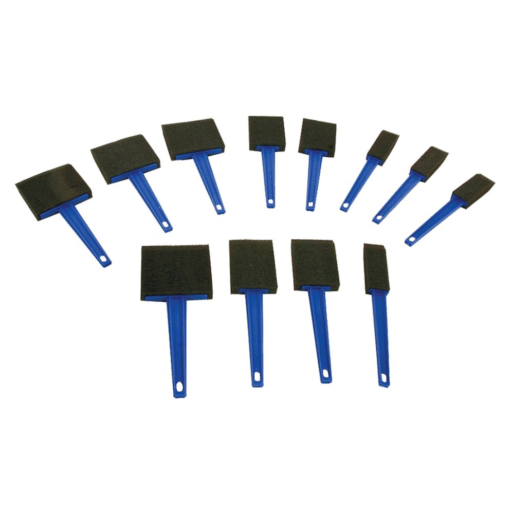 ProSource 12-Piece Low Density Foam Brush Set