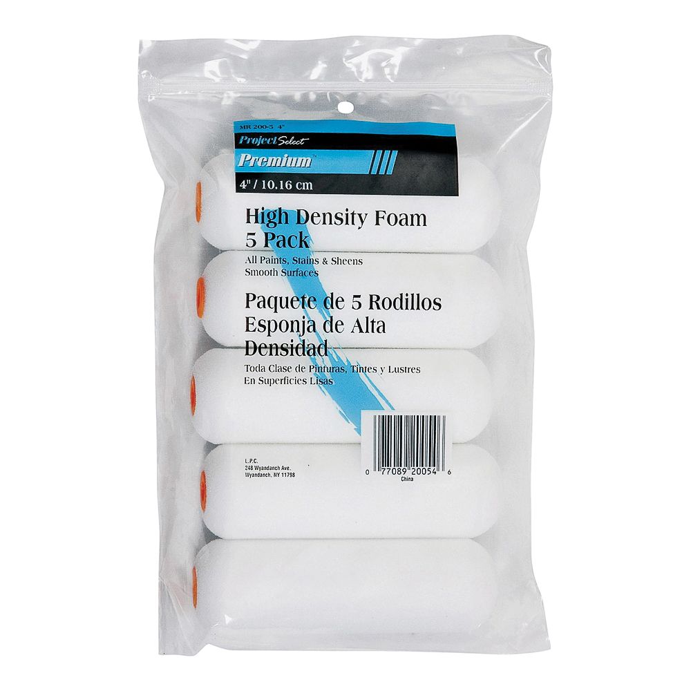 Linzer 4 in. x 1/4 in. Roller Cover, 5-Piece