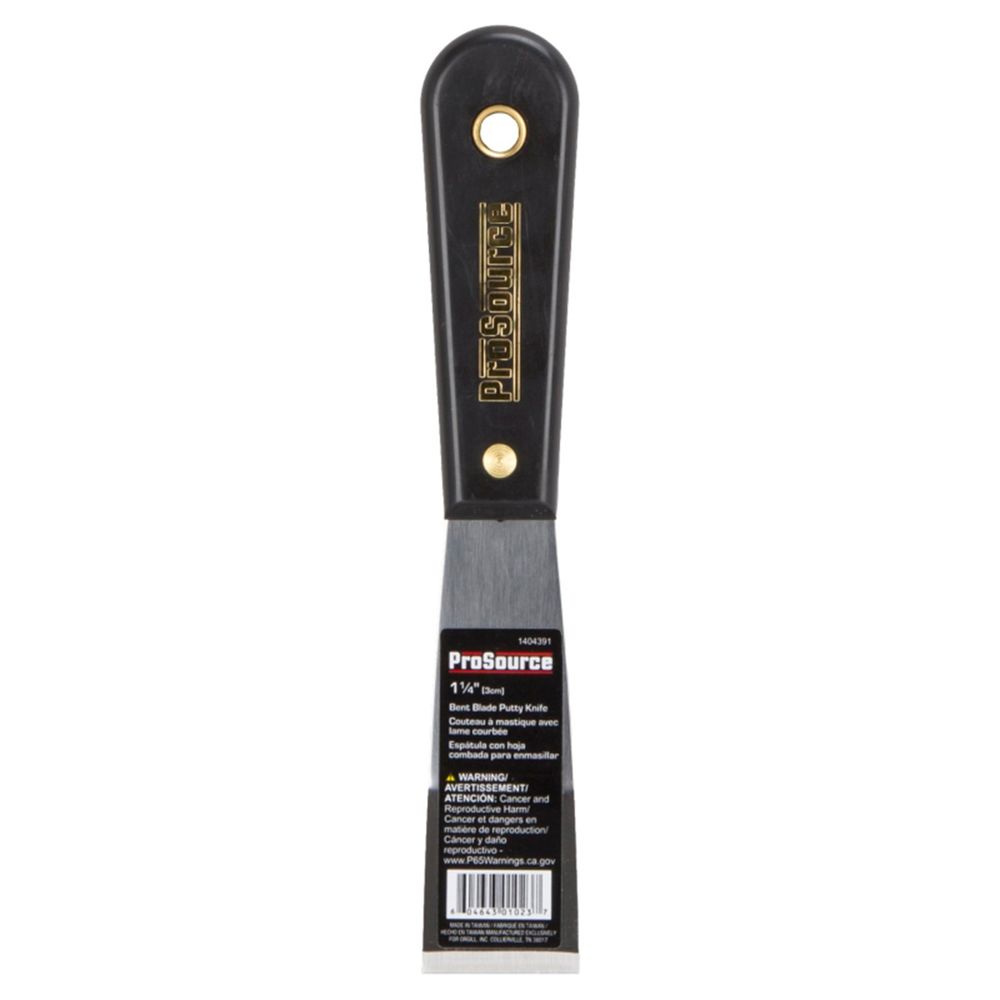 ProSource 1-1/4 in. Standard Bent Putty Knife