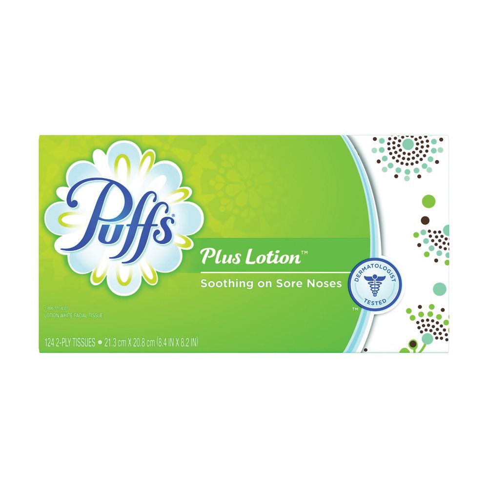 Puffs Plus 144-Count Facial Tissue