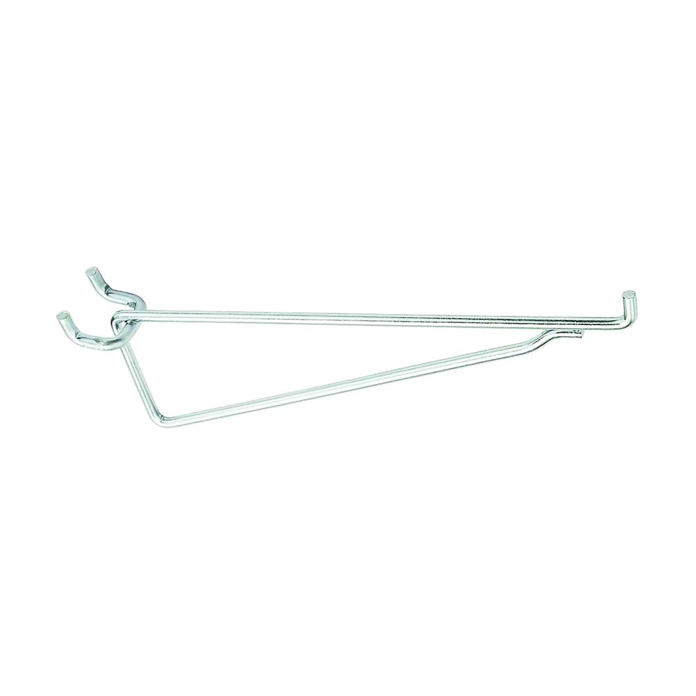 National Hardware 8 in. Zinc-Plated Pegboard Shelf Bracket