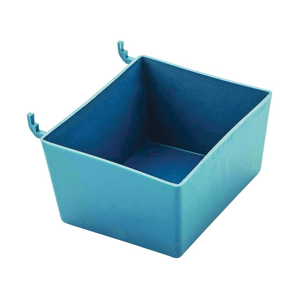National Hardware 3-1/2 in. x 3 in. x 2 in. Blue Plastic Pegboard Parts Tray
