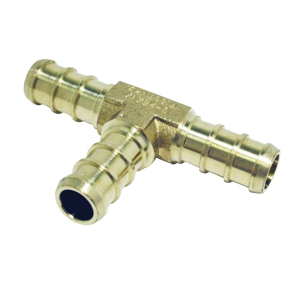 Apollo 3/8 in. Brass PEX Tube Tee