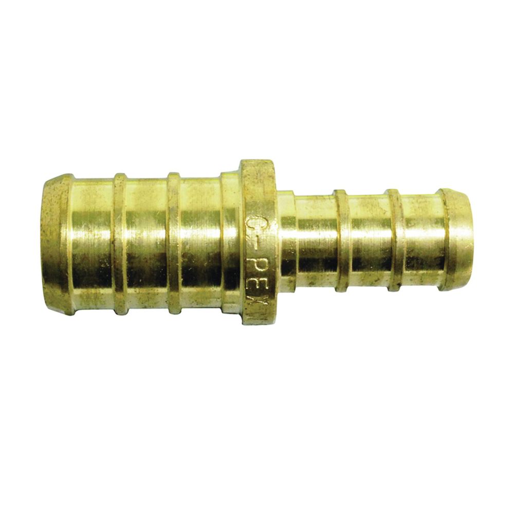 Apollo 1/2 in. x 3/8 in. Brass PEX Coupler