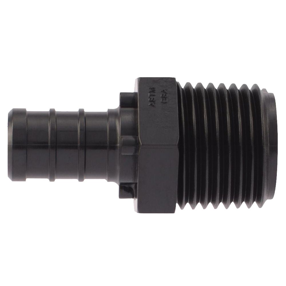 Apollo 3/4 in. Barb x Male Pipe Thread Poly Alloy Pipe Adapter, 5-Pack