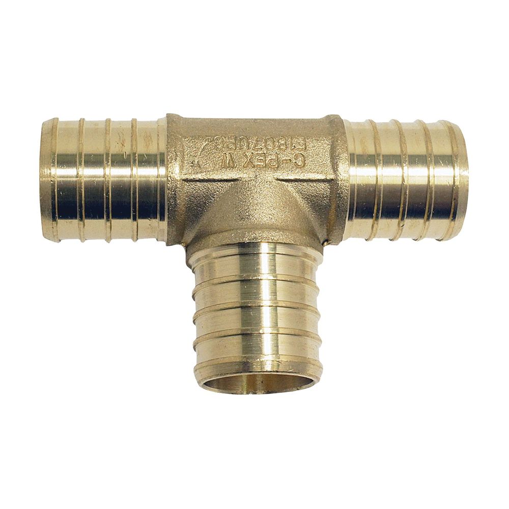 Apollo 3/4 in. Crimp Pipe Tee, 10-Pack