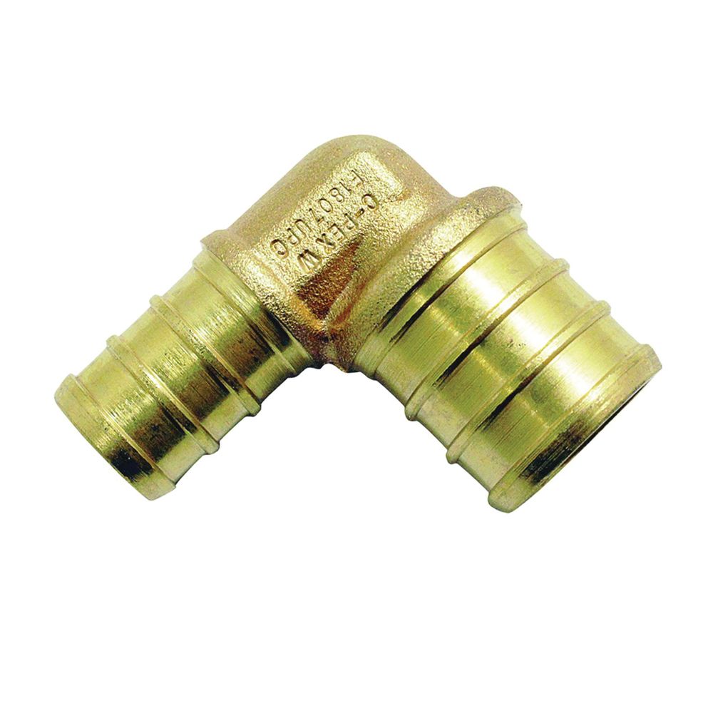 Apollo 3/4 in. x 1/2 in. Brass PEX Reducing Elbow