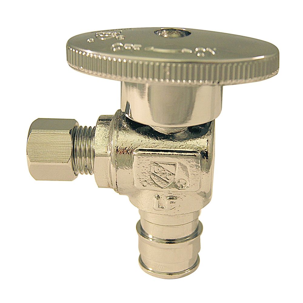 Apollo 1/2 in. x 1/4 in. Expansion PEX Angle Stop Valve