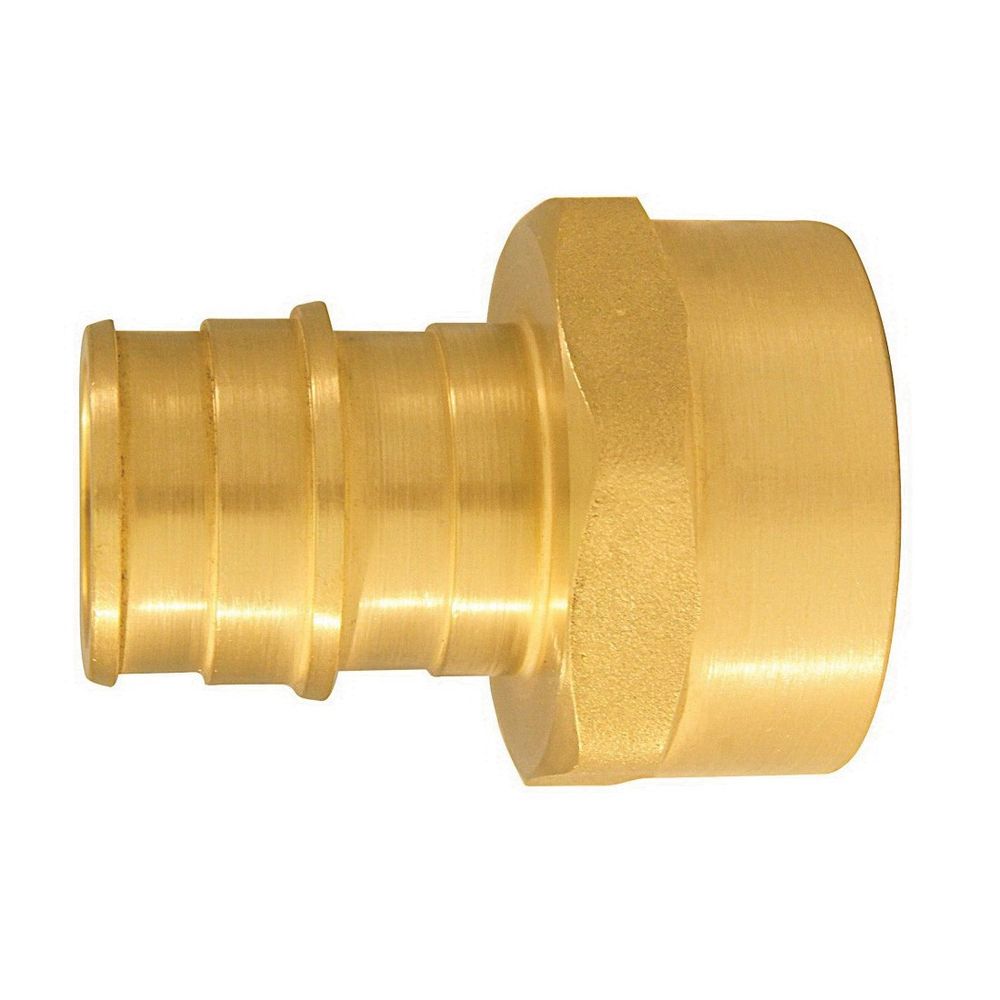 Apollo 3/4 in. PEX-A Barb x FPT Brass Pipe Adapter