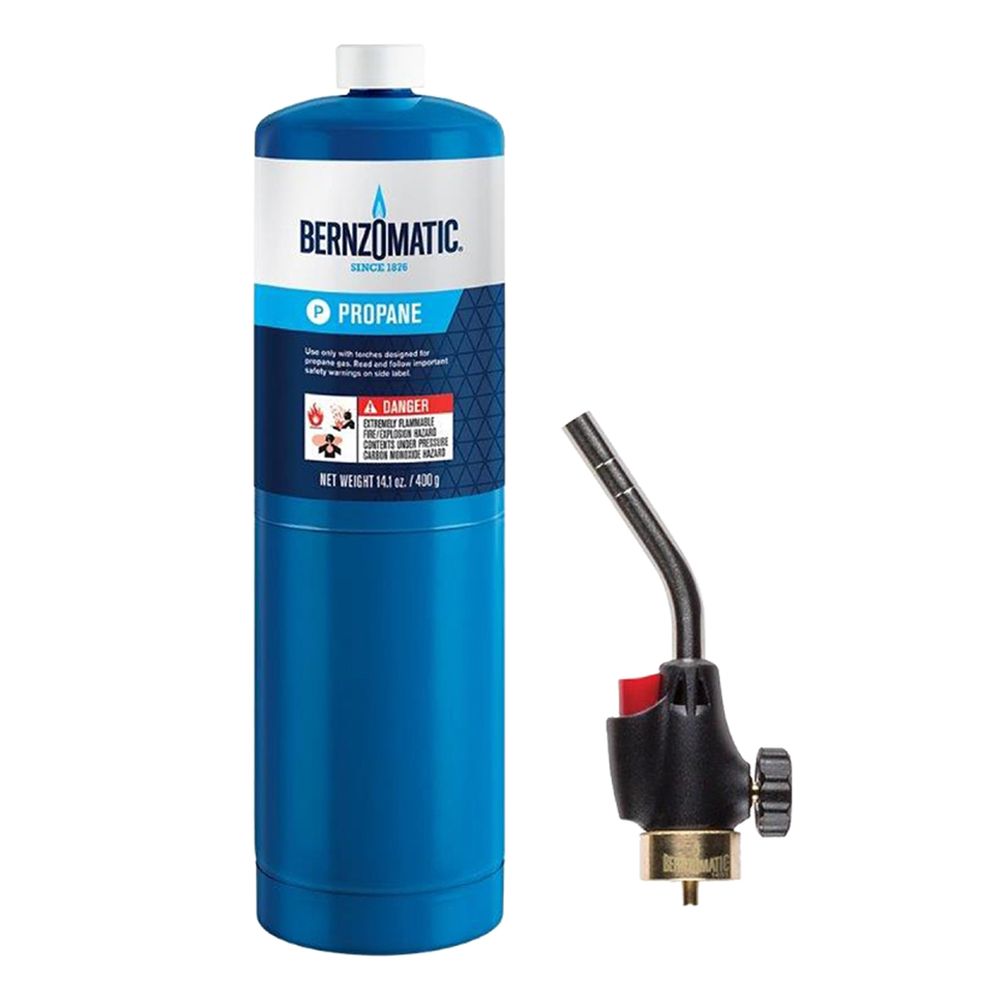Bernzomatic Straight Trigger Propane Torch Kit