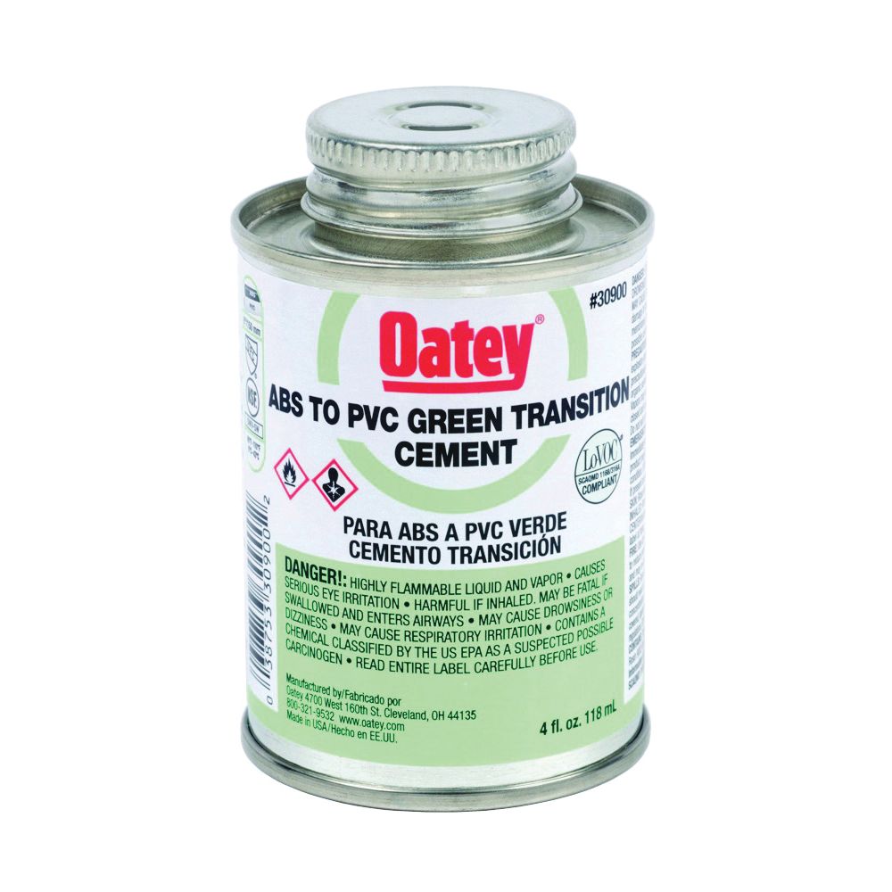 Oatey 4 oz. ABS to PVC Medium-Bodied Transition Cement