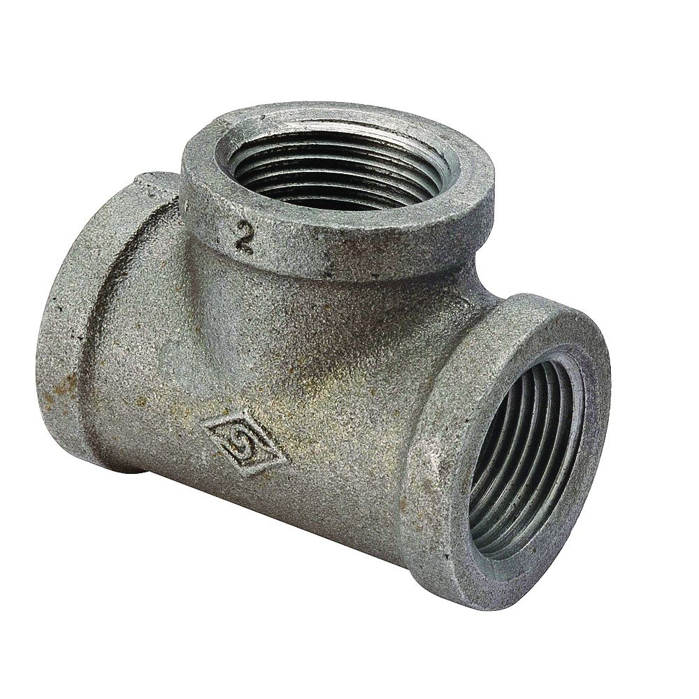 Prosource 1/4 in. Black Malleable Pipe Tee