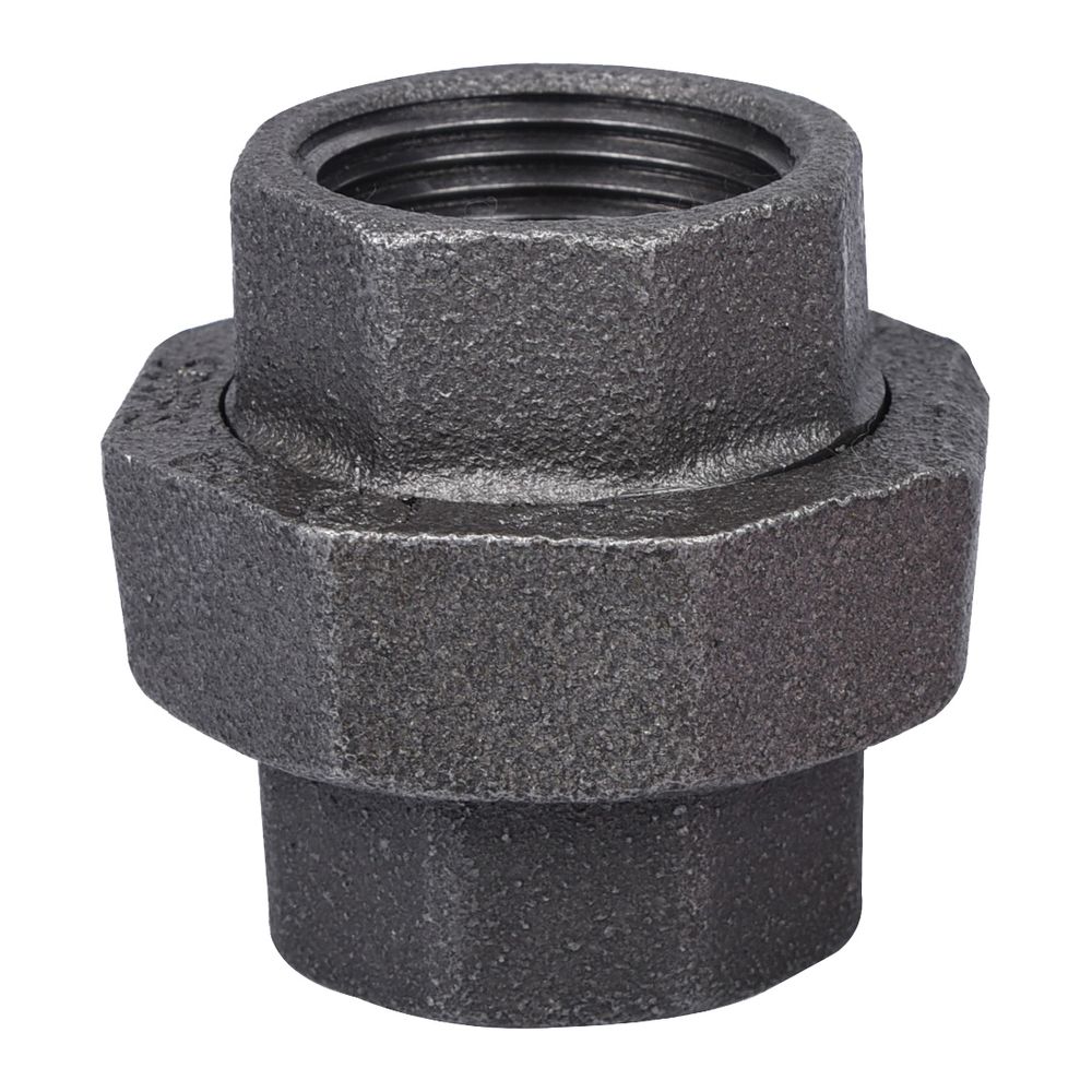 ProSource 1 in. Black Ground Joint Pipe Union