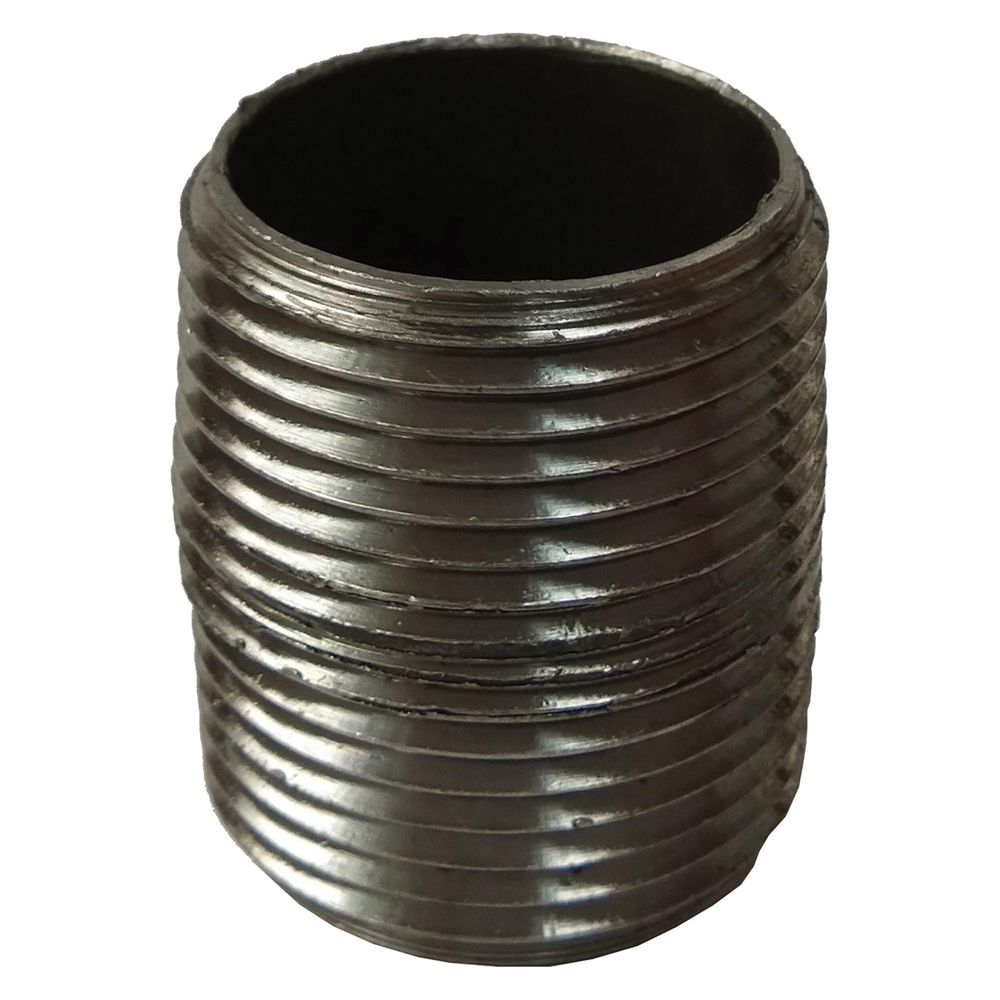 Bell Link 1-1/2 in. Close Black Steel Pipe Nipple