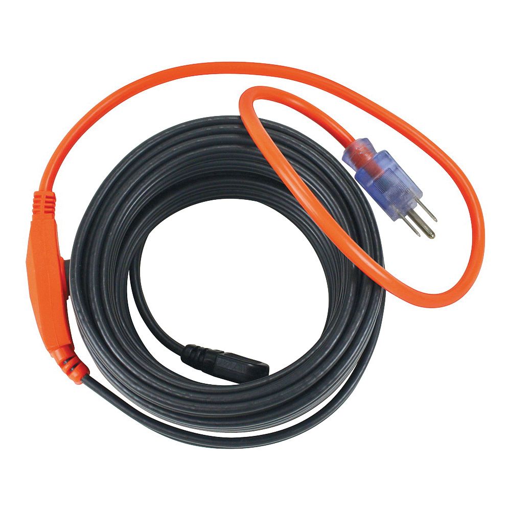 PowerZone 6 ft. 42W Pipe Heat Tape with Thermostat