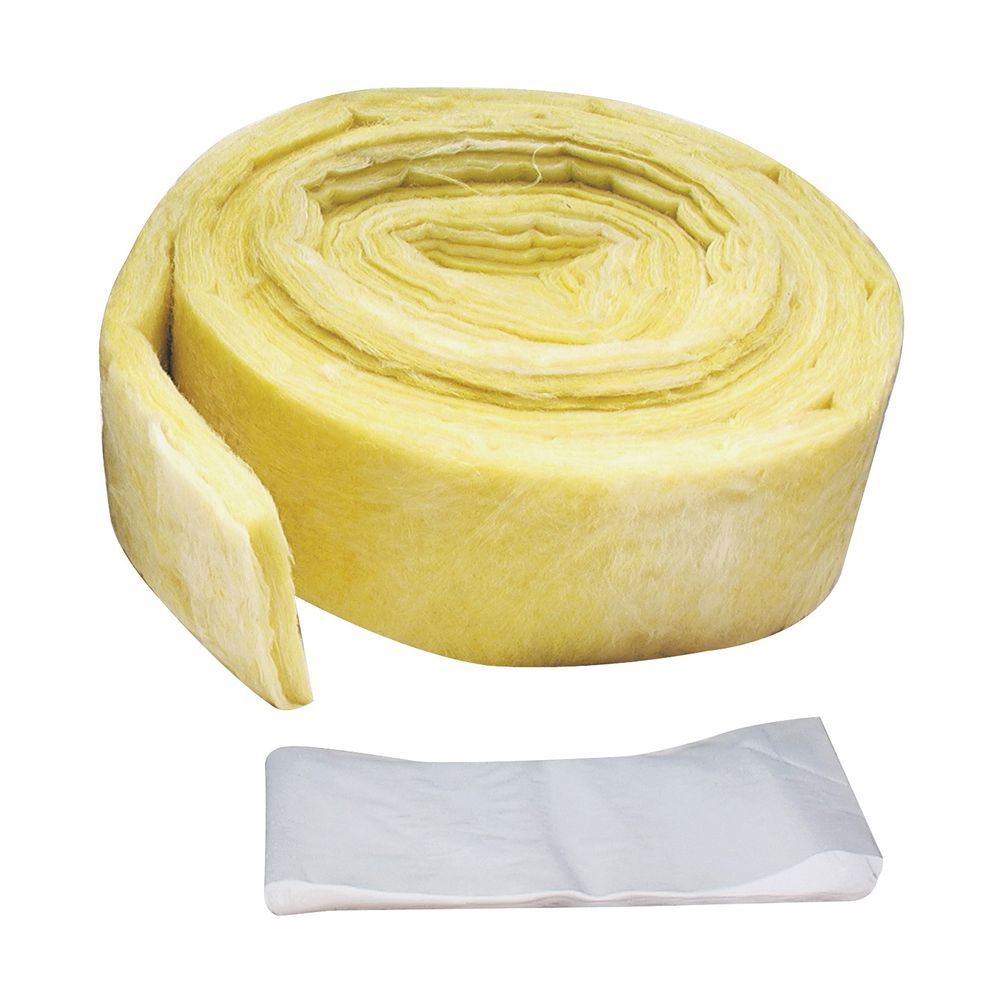 M-D Building Prod 3 in. x 25 ft. Fiberglass Pipe Insulation Wrap
