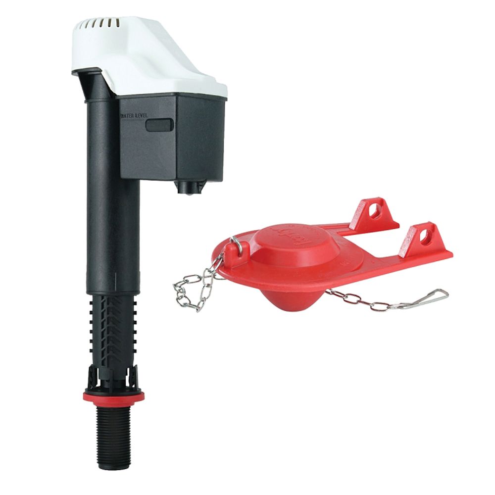 Korky QuietFILL Toilet Fill Valve and Flapper Kit