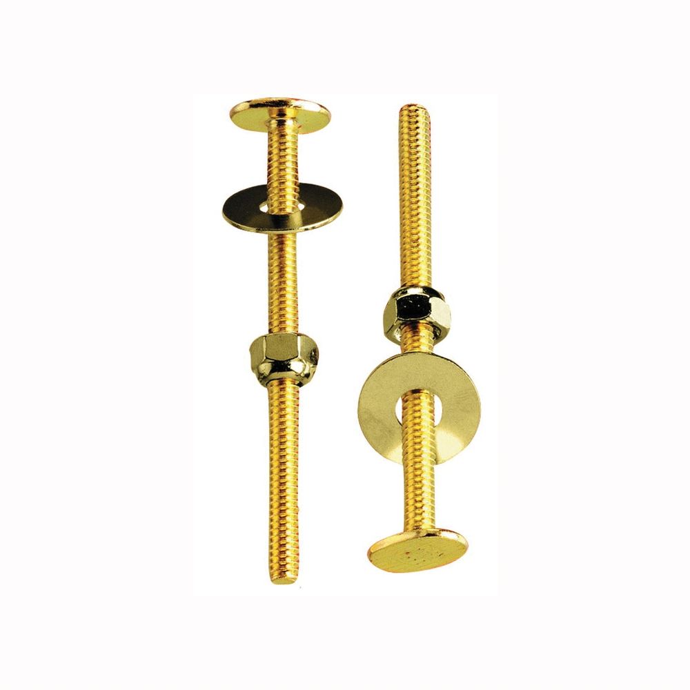 Plumb Pak 1/4-20 x 3-1/2 in. Toilet Bolt Set