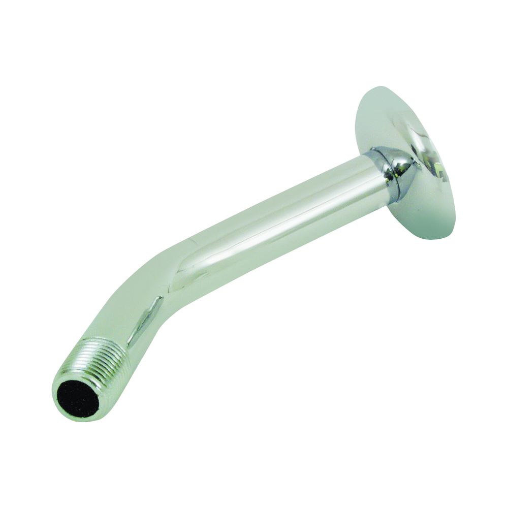 Boston Harbor 7 in. Chrome Shower Arm with Flange