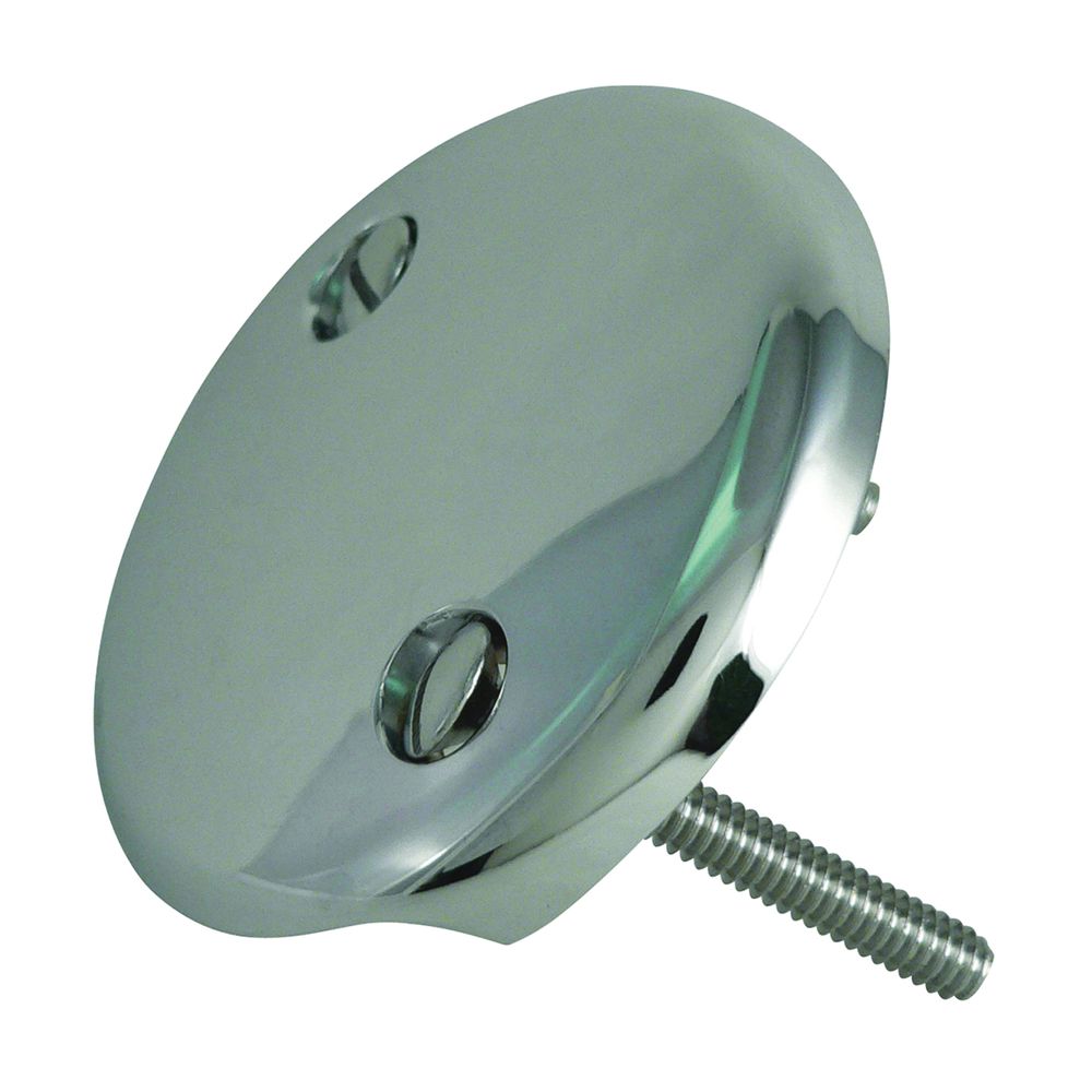 Plumb Pak Chrome-Plated Overflow Tub Face Plate