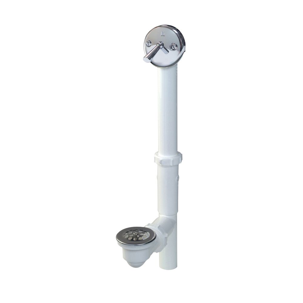 Keeney 1-1/2 in. PVC Trip Lever Bath Drain Assembly
