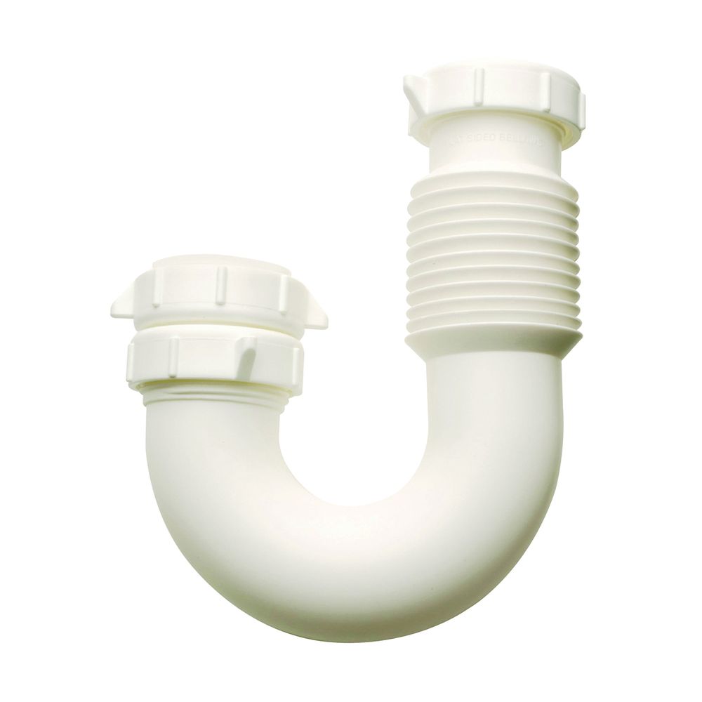 Plumb Pak 1-1/2 in. Plastic Slip-Joint J-Bend