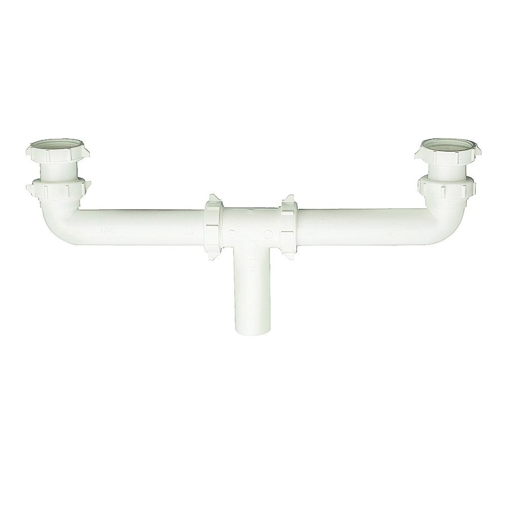 Plumb Pak 1-1/2 in. x 16 in. Slip-Joint Center Waste Outlet