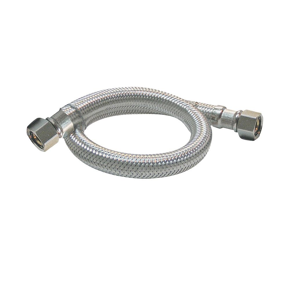 Plumb Pak 3/8 in. x 3/8 in. x 12 in. Sink Supply Line