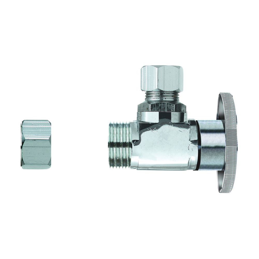 Plumb Pak 1/2 in. x 3/8 in. Chlorinated Polyvinyl Chloride Angle Transition Valve