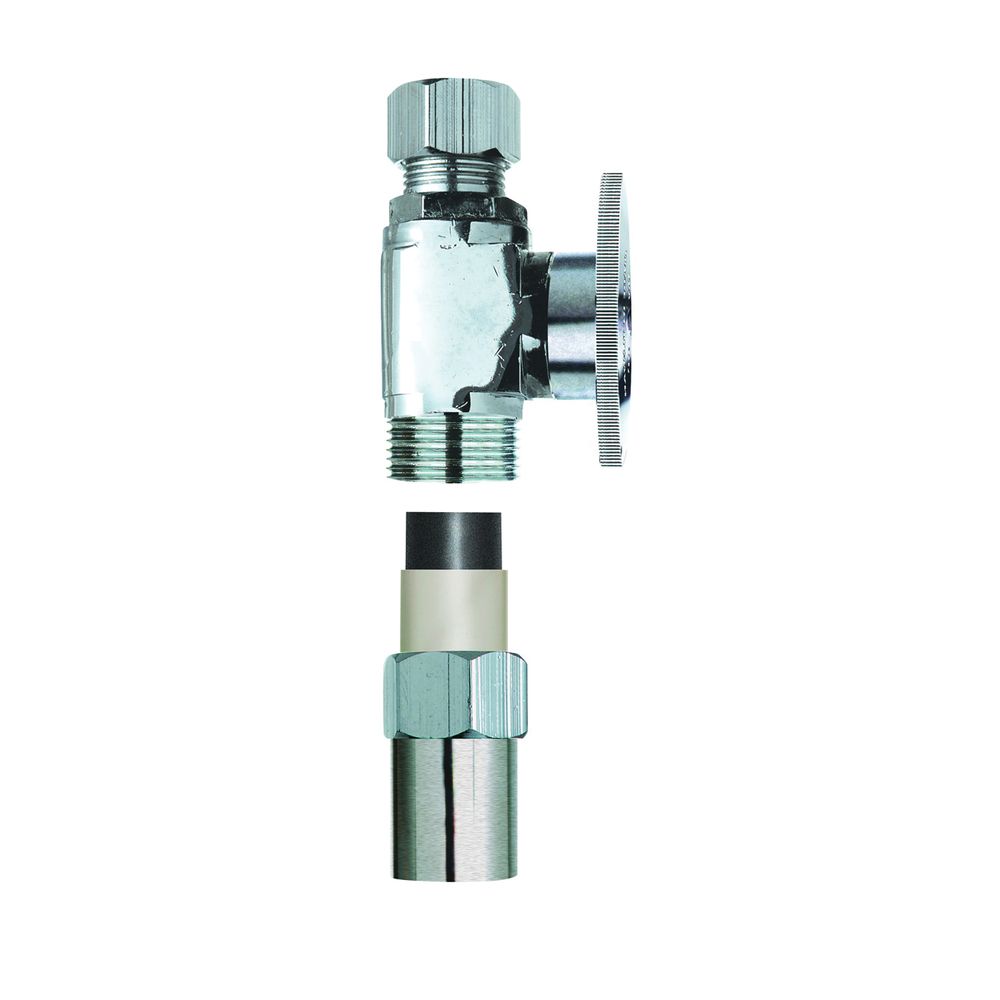 Plumb Pak 1/2 in. x 3/8 in. Straight Chlorinated Polyvinyl Chloride Transition Valve