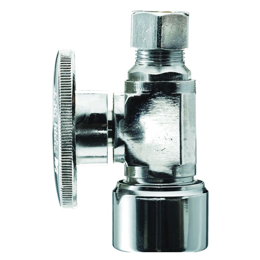 Plumb Pak 5/8 in. OD x 3/8 in. OD Straight Push-Fit Stop Valve