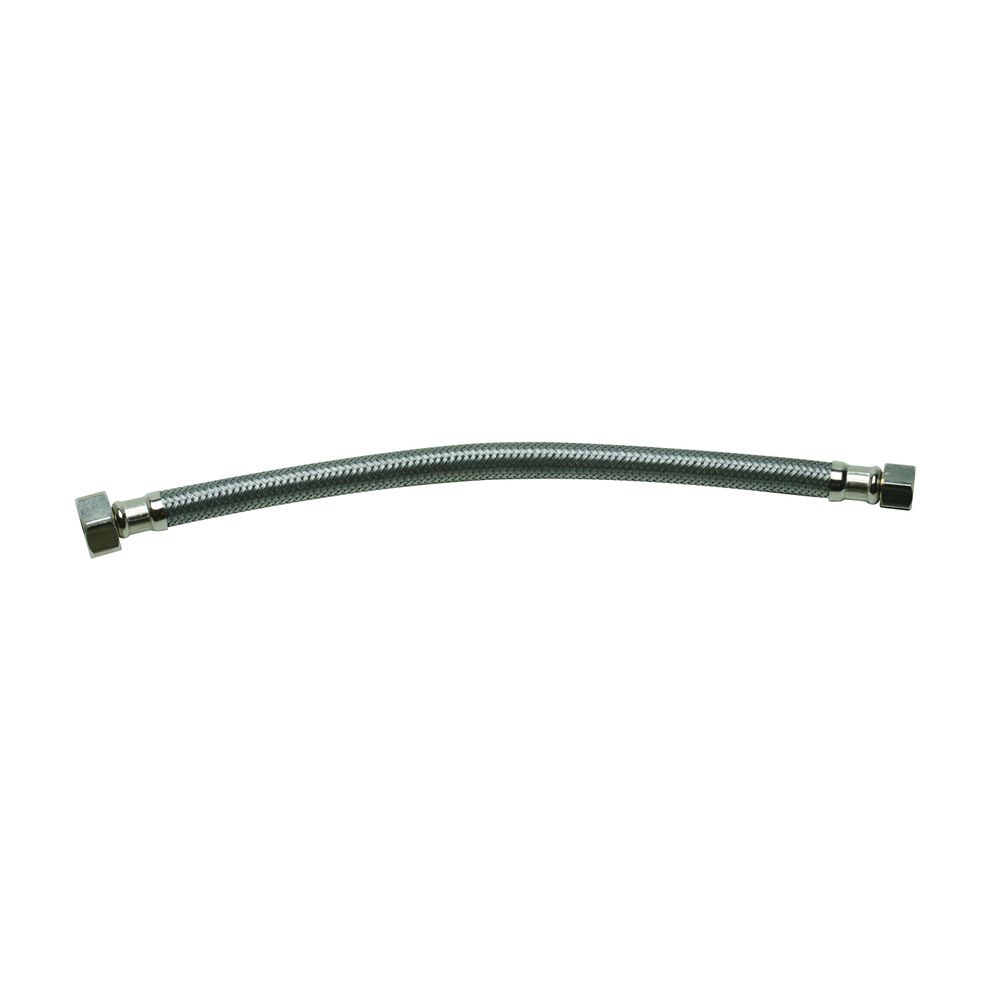 Fluidmaster 3/8 in. Compression x 1/2 in. FIP x 12 in. Sink Supply Line