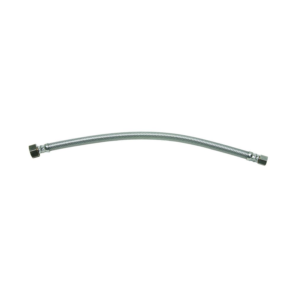 Fluidmaster 3/8 in. Compression x 1/2 in. FIP x 16 in. Sink Supply Line