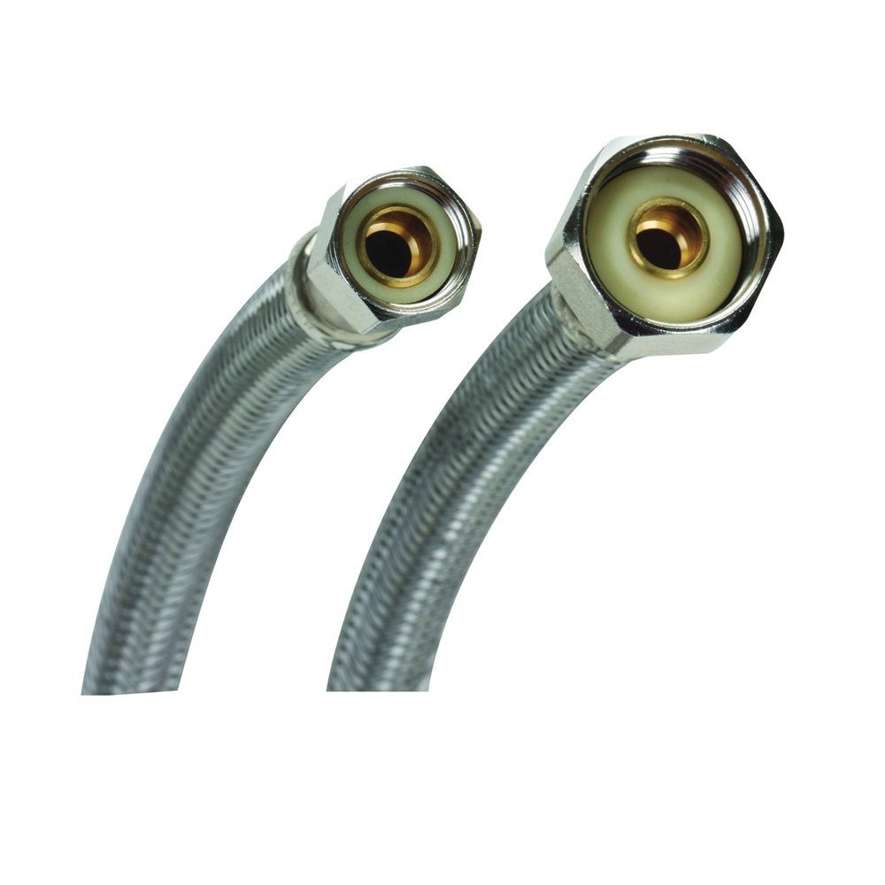 Fluidmaster 3/8 in. Compression x 1/2 in. FIP x 20 in. Sink Supply Line