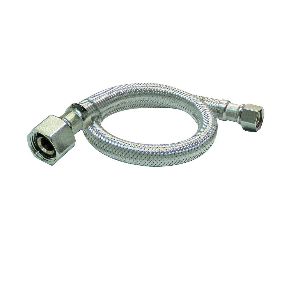 Plumb Pak 1/2 in. FIP x 1/2 in. FIP x 20 in. Sink Supply Tube