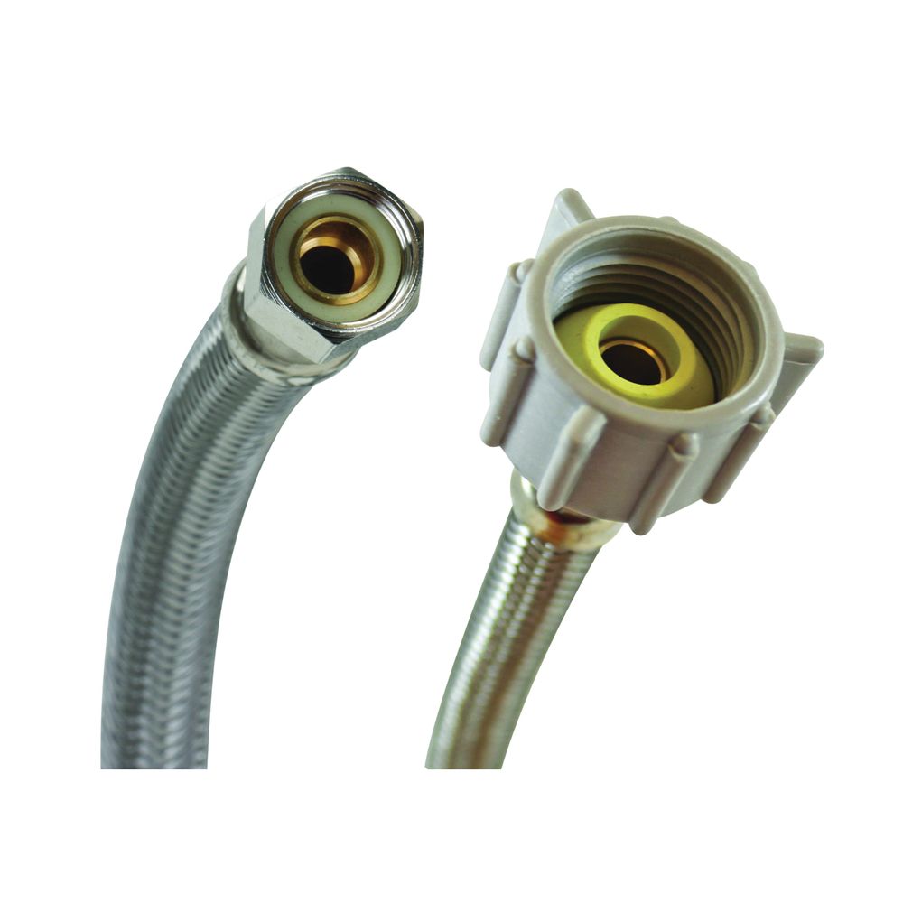 Fluidmaster 3/8 in. Compression x 7/8 in. Ballcock x 12 in. Toilet Supply Line