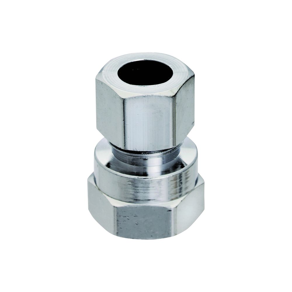 Plumb Pak 1/2 in. x 3/8 in. FIP x Compression Straight Adapter