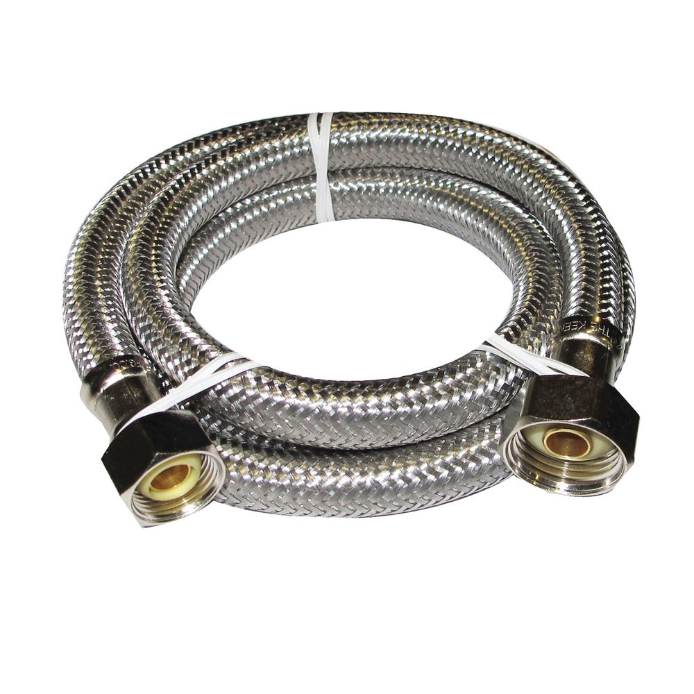 Plumb Pak 1/2 in. x 1/2 in. x 48 in. Stainless Steel Sink Supply Line