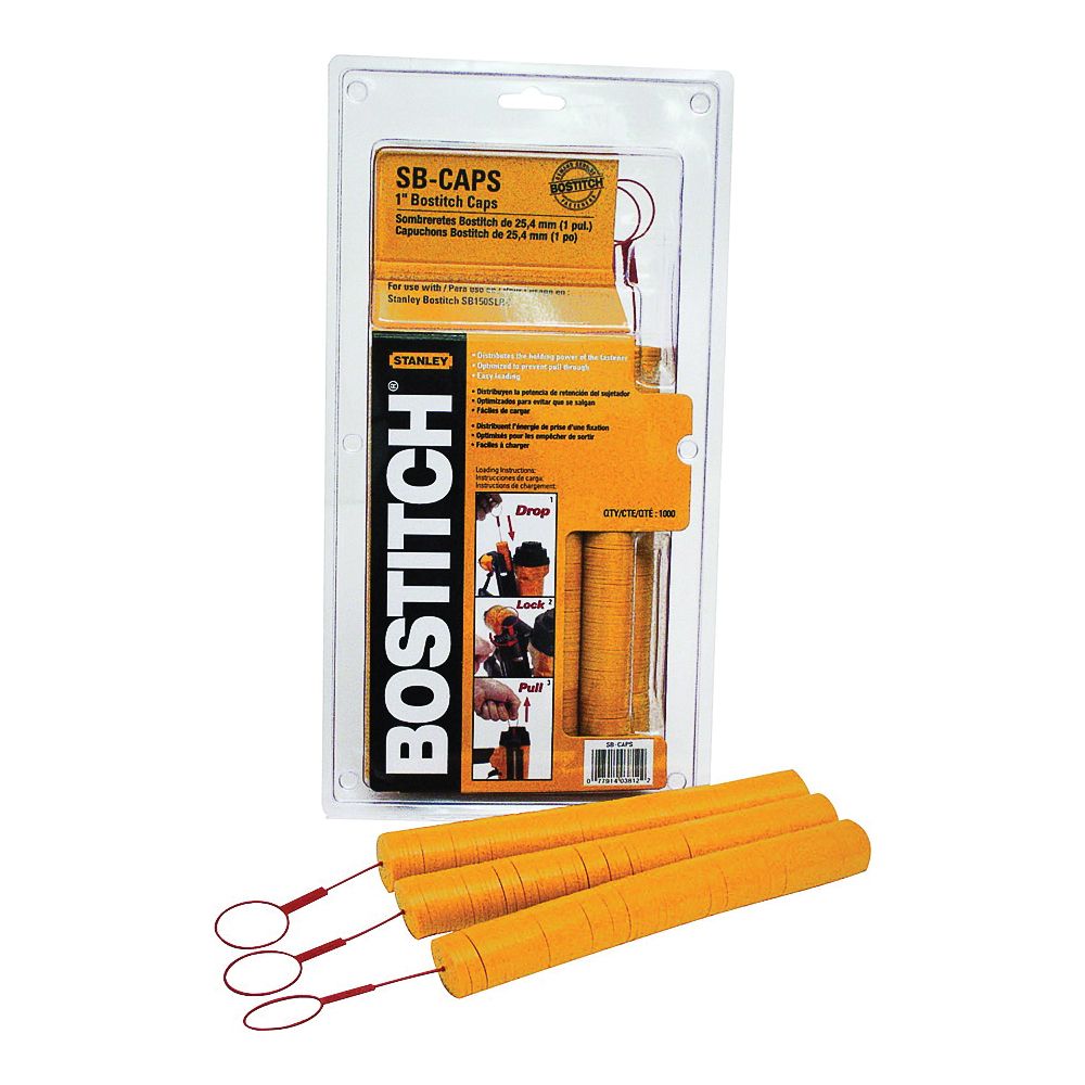 Bostitch 7/32 in. x 1-1/2 in. Cap Staple