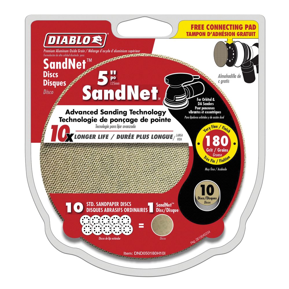 Diablo 5 in. 180 Grit Sanding Disc