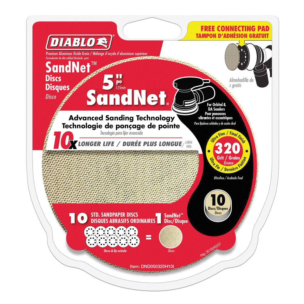 Diablo 5 in. 320 Grit Sanding Disc