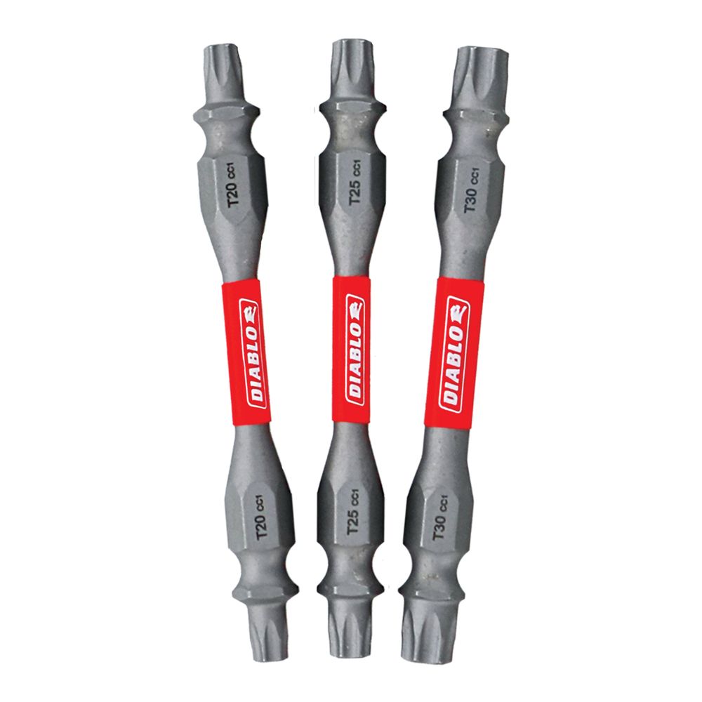 Diablo 2-1/2 in. 3-Piece Torx Drive Bit Assortment