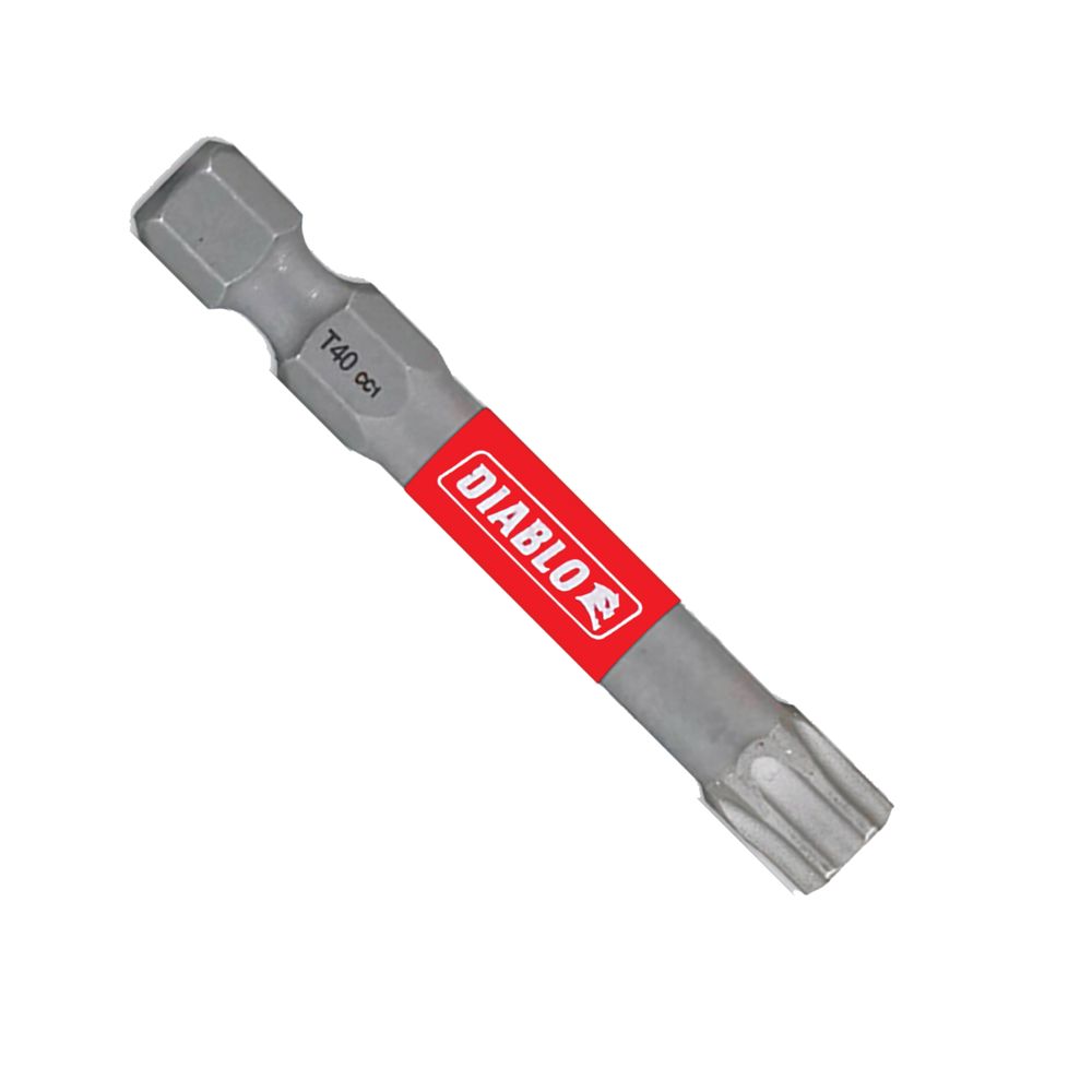 Diablo 2 in. #40 Torx Screwdriver Insert Bit, 5-Piece