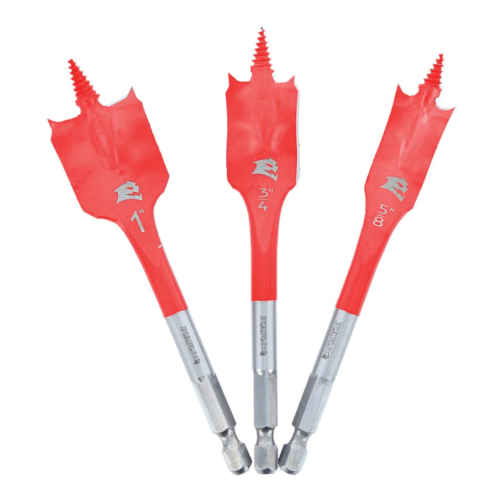 Diablo 3-Piece SPEEDemon Spade Bit Set