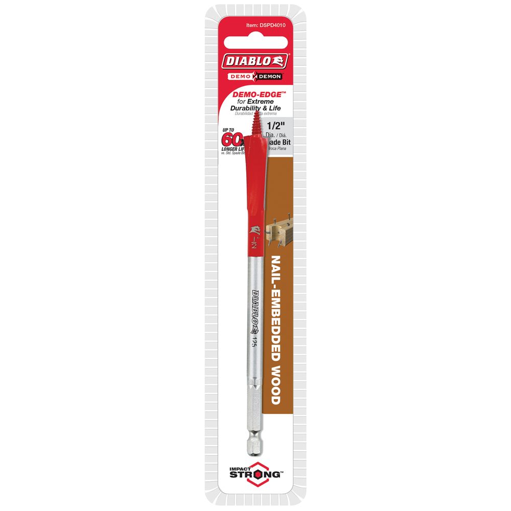 Diablo 1/2 in. x 6 in. Demo Demon Spade Bit