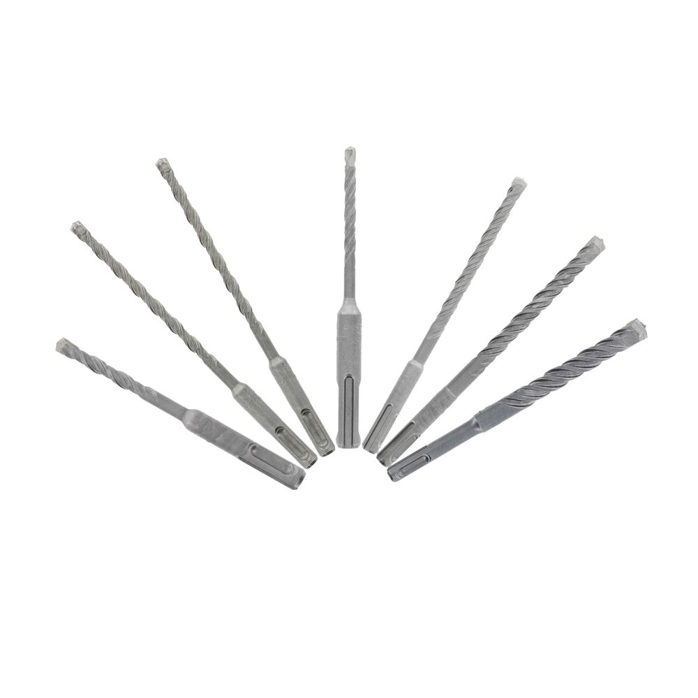 Diablo 7-Piece Rebar Demon SDS Plus 4-Cutter Hammer Drill Bit Set