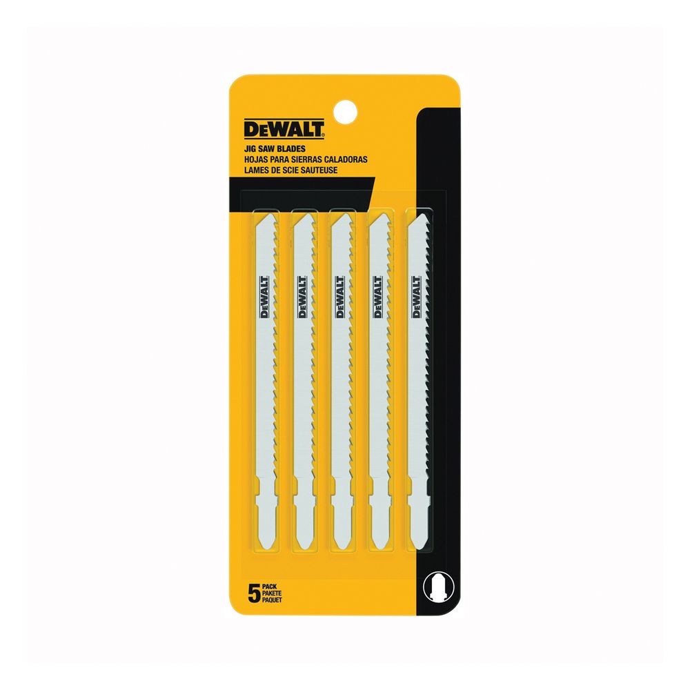 Dewalt 4 in. 6 TPI Wood Cutting Jig Saw Blade