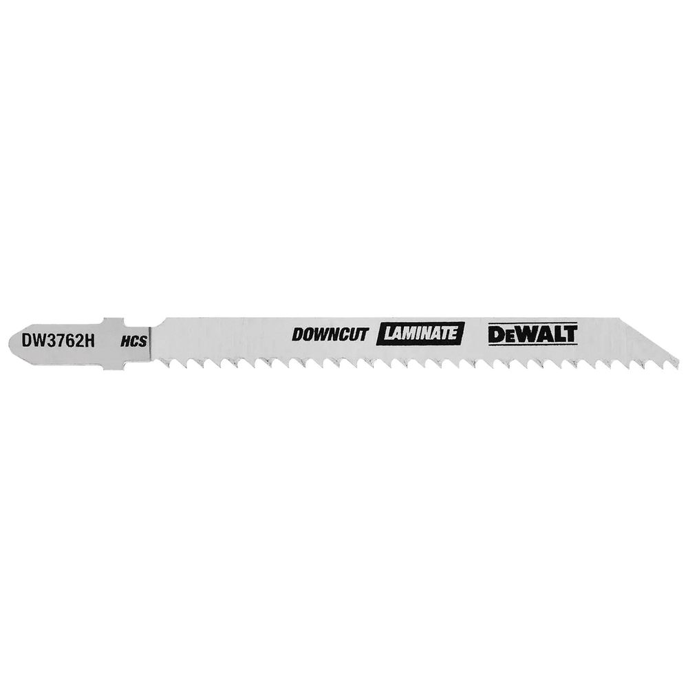 DEWALT 4 in. x 1/4 in. 10 TPI Wood Cutting Jig Saw Blade, 5-Piece