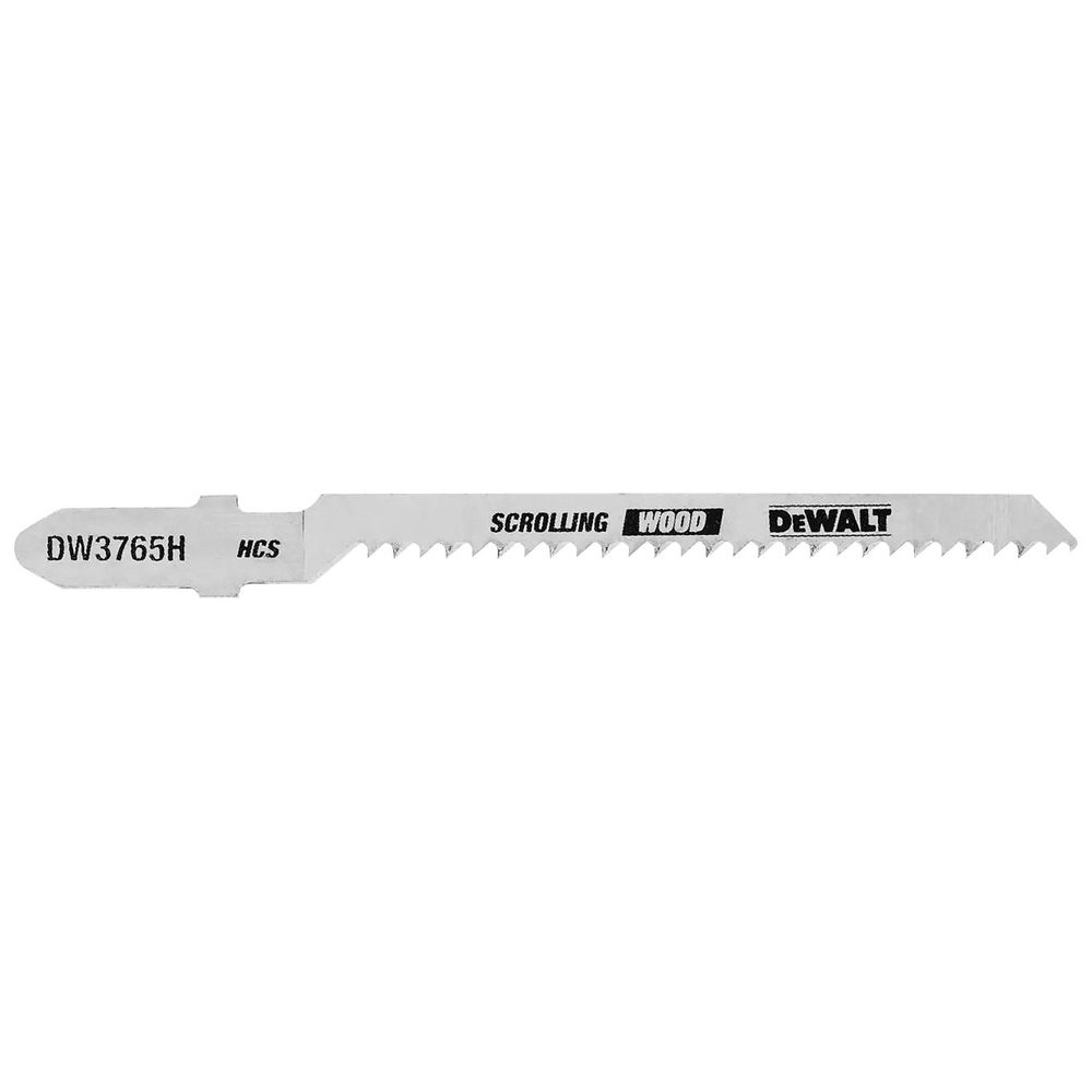 Dewalt 3 in. 12 TPI Jig Saw Blades, 5-Pack
